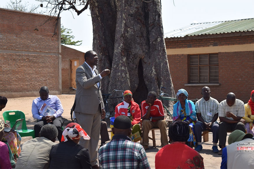 Follow-up meeting in progress on Mediation Initiatives in Mangochi District Follow-up meeting in progress on Mediation Initiatives in Mangochi District