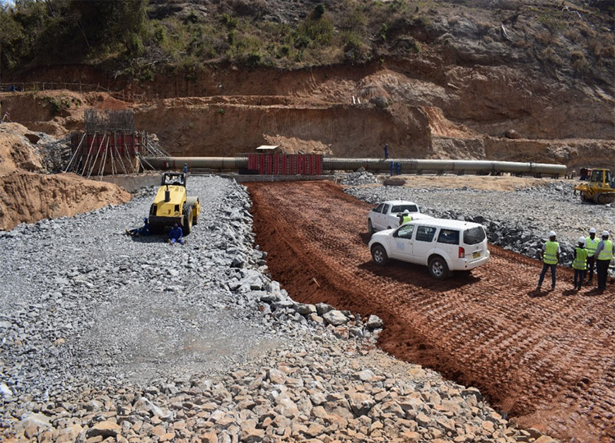 Under construction – Bwanje Dam is one of the projects under 10th EDF Under construction – Bwanje Dam is one of the projects under 10th EDF
